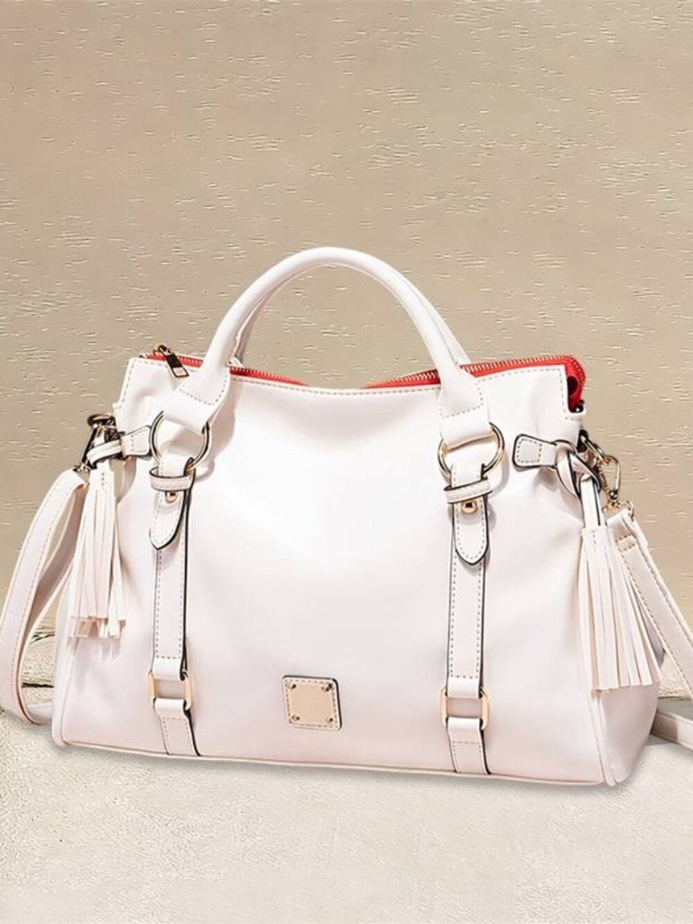 Retro Handheld Commuter Crossbody Bag with Adjustable Strap - Picture 2 of 5